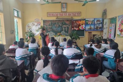 Không khí học tập của học sinh trường Tiểu học thị trấn Yên Định sau nghỉ Tết Nguyên đán Giáp Thìn 2024