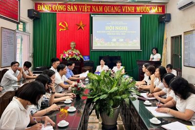 Hội nghị Nhà giáo – Cán bộ Quản lý Giáo dục và Người Lao Động Một ngày ý nghĩa tại trường Tiểu học thị trấn Yên Định