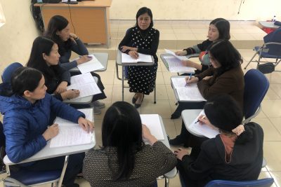 SINH HOẠT CHUYÊN MÔN THEO NGHIÊN CỨU BÀI HỌC CỦA TRƯỜNG TIỂU HỌC YÊN ĐỊNH