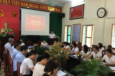 Chiều ngày 23 tháng 9 năm 2020, Trường Tiểu học Yên Định long trọng tổ chức Hội nghị nhà giáo, cán bộ quản lí giáo dục, người lao động Năm học 2020 – 2021.