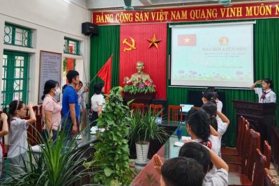 Liên đội Trường Liên đội Trường Tiểu học Thị trấn Yên Định tổ chức Đại hội Liên đội nhiệm kỳ 2023-2024